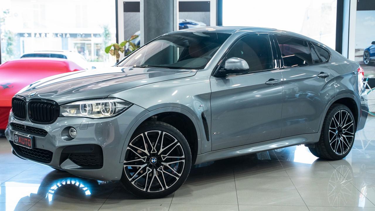 Bmw X6 XDRIVE 30D MSPORT PRO 258CV AUTO 21" PACK LUCI HARMAN KARDON CARBON XENO NAVI PELLE FULL OPTI