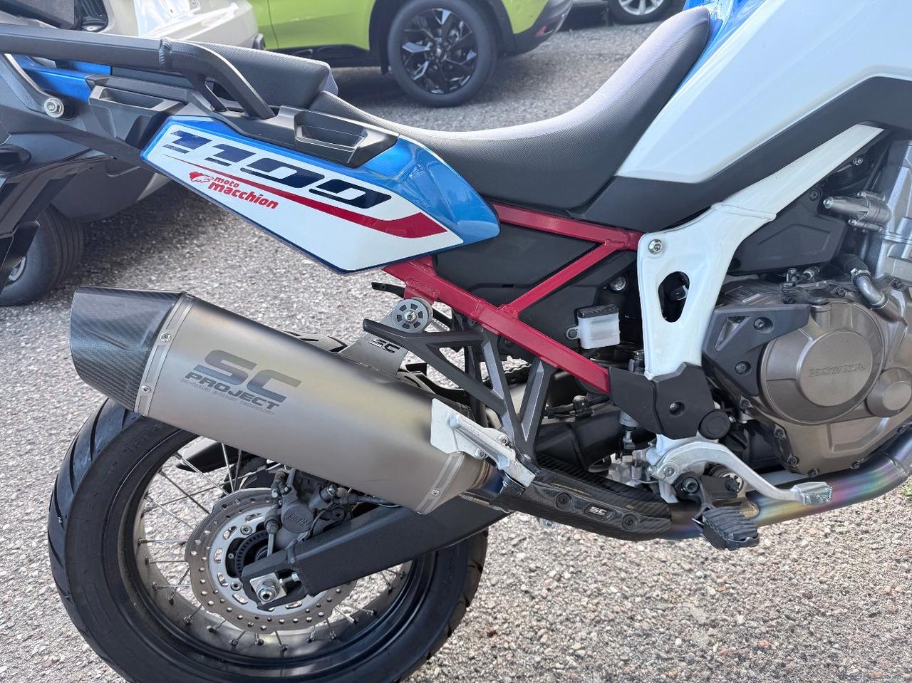 HONDA Africa Twin 1100 CRF 1100L Abs Scarico completo Titanio