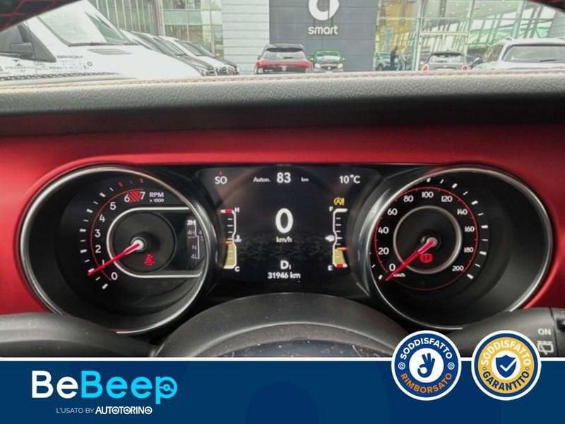 Jeep Wrangler UNLIMITED 2.0 TURBO RUBICON AUTO