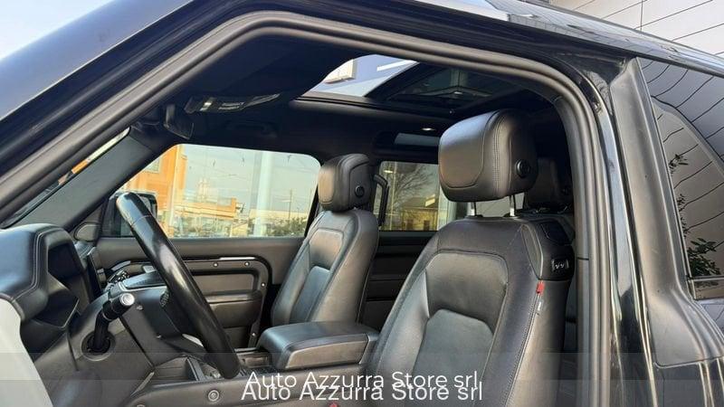 Land Rover Defender 90 3.0D I6 300CV AWD Auto X | IVA, UNIPRO, TAGLIANDI, UFF.ITA, TETTO, 22'', ACC