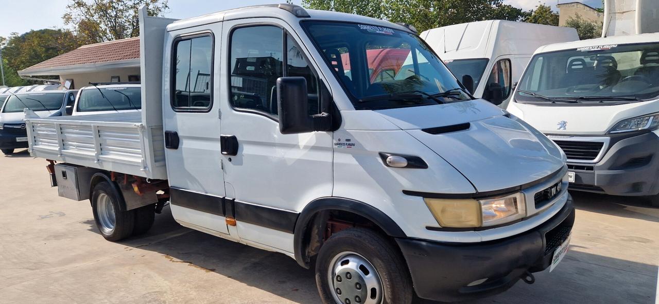 Iveco Daily 35C11 DOPPIA CABINA 7 PT RIBATABILE TRILATERALE