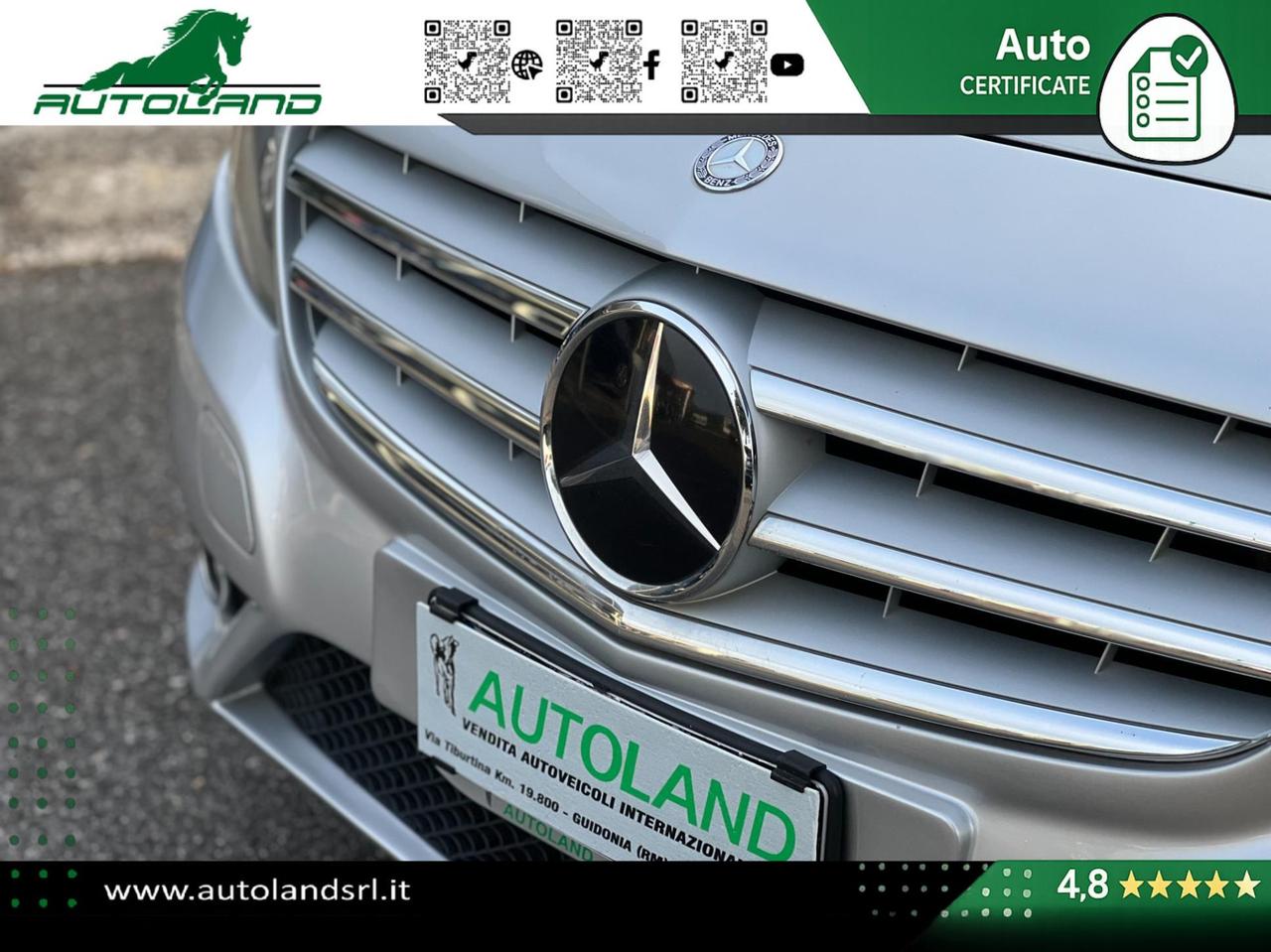 Mercedes B 180 CDI BlueEfficiency Automatica Pelle