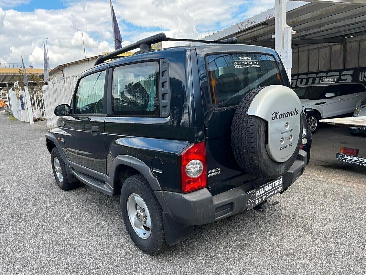 SSANGYONG KORANDO 2 SERIE 2.9 TURBODIESEL ELX - GANCIO TRAINO