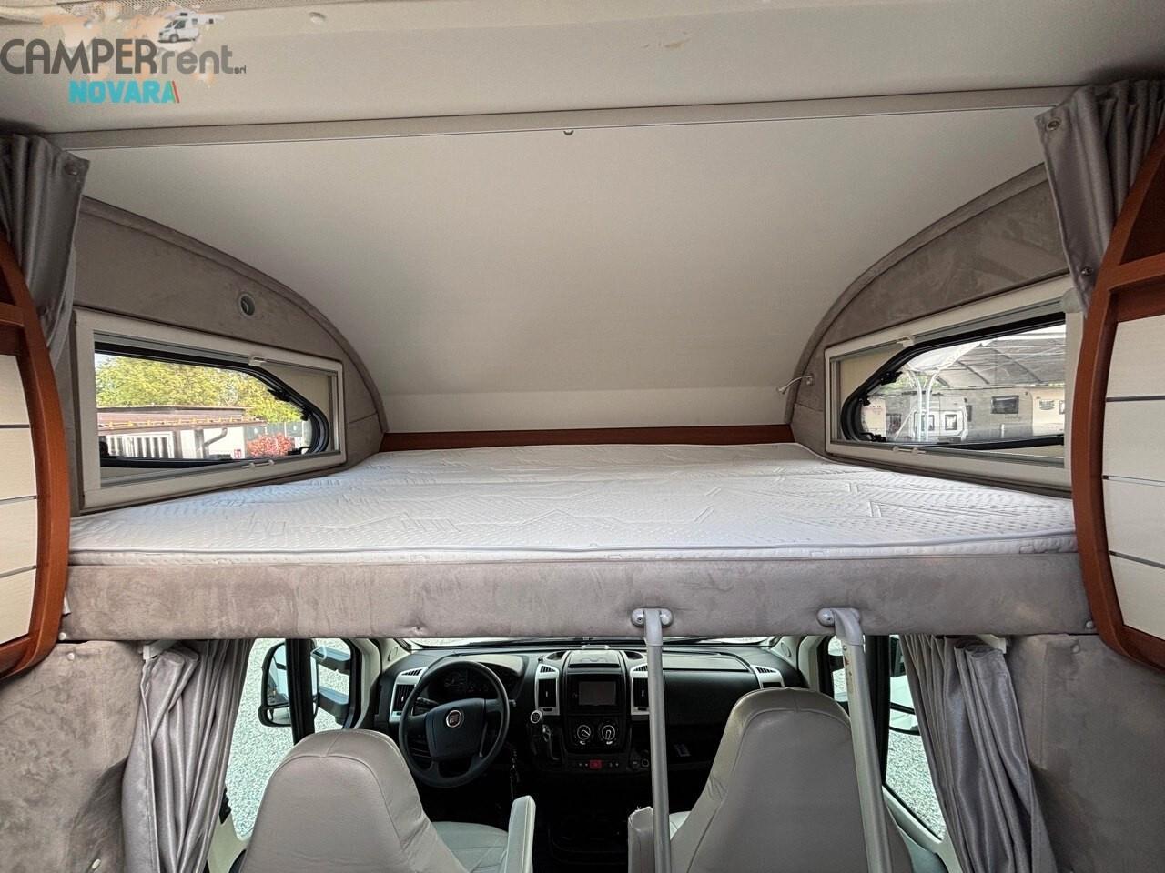 Mobilvetta KEA M 76 - MANSARDATO LETTI GEMELLI IN CODA