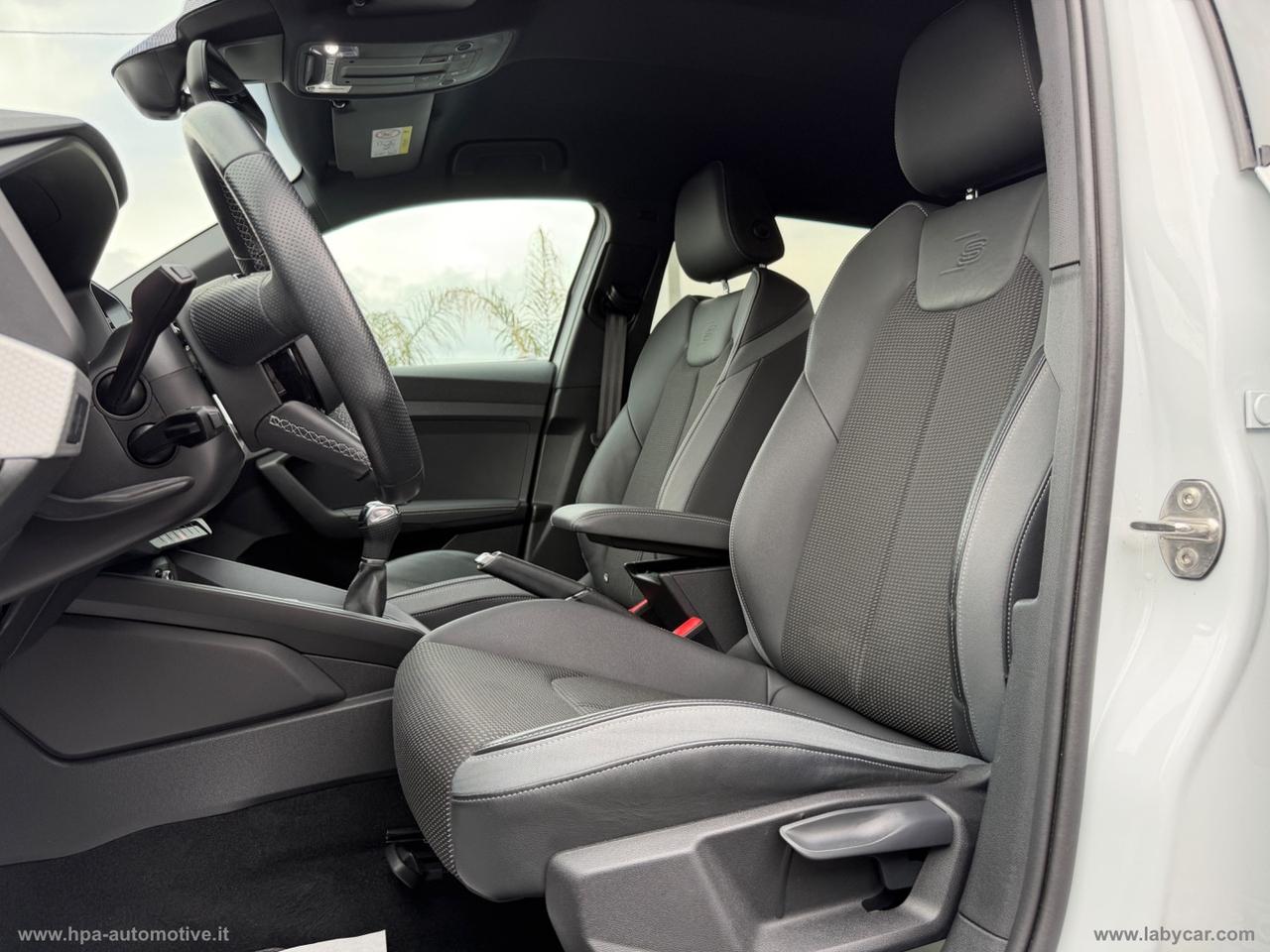 AUDI A1 SPORTBACK 30 TFSI S-line LED NAVI PELLE RETROCAMERA