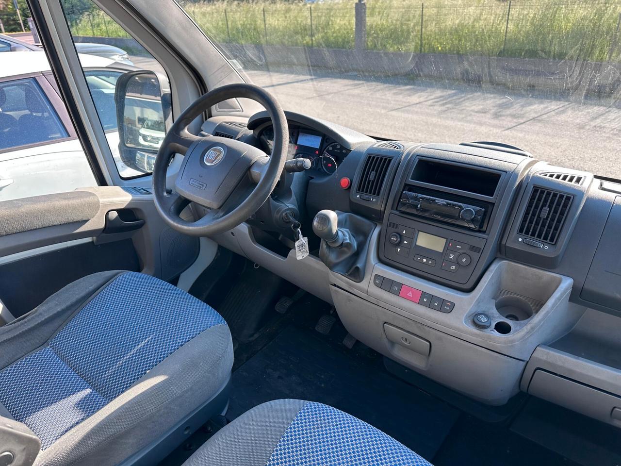FIAT DUCATO 9 POSTI 33 2.3 MJT PL-TM PANORAMA 9 POSTI PASSO LUNGO TETTO ALTO GANCIO TRAINO