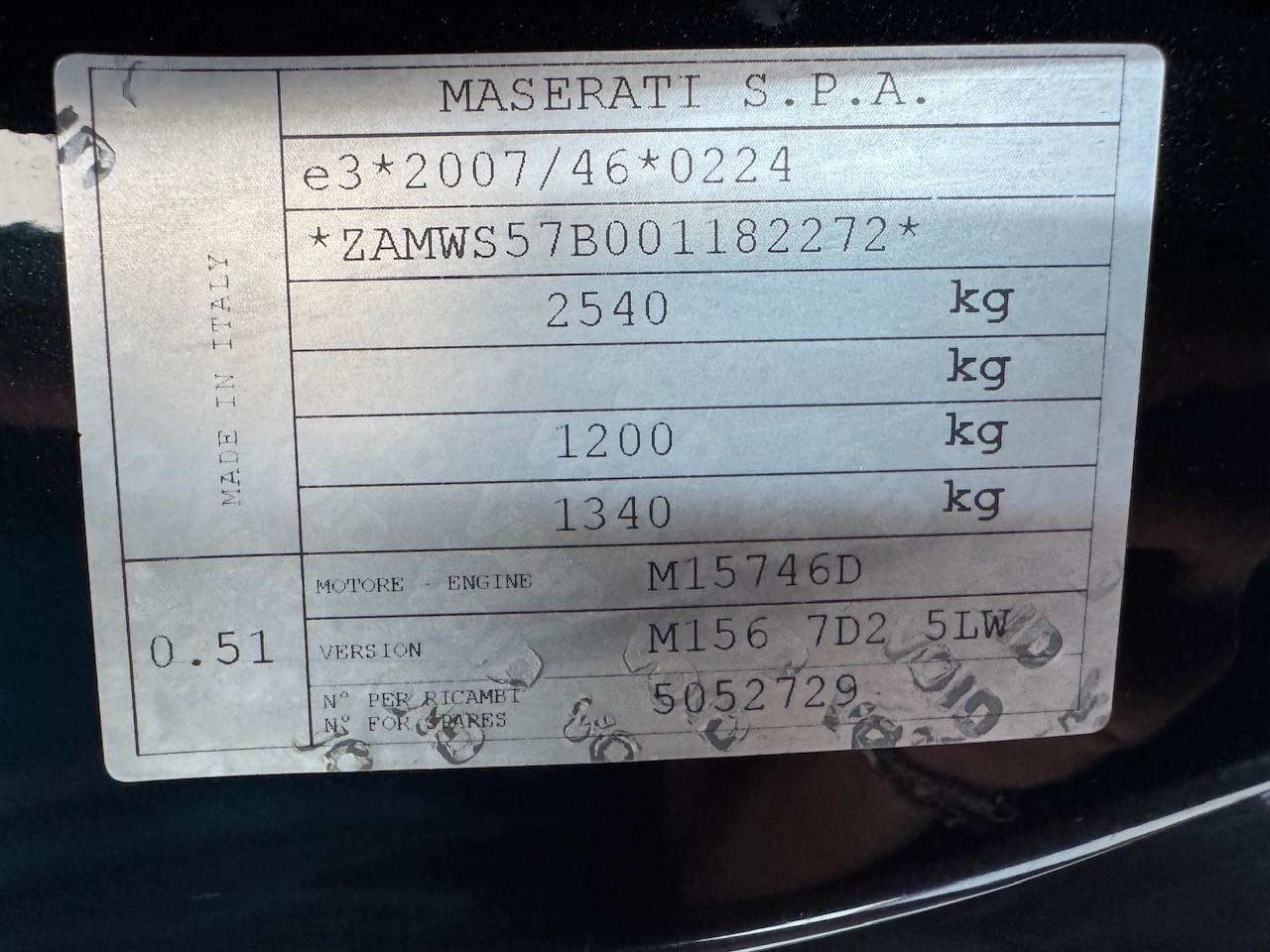 Maserati Ghibli 3.0 V6 ds 250cv Cerchi 20 Pelle Tabacco