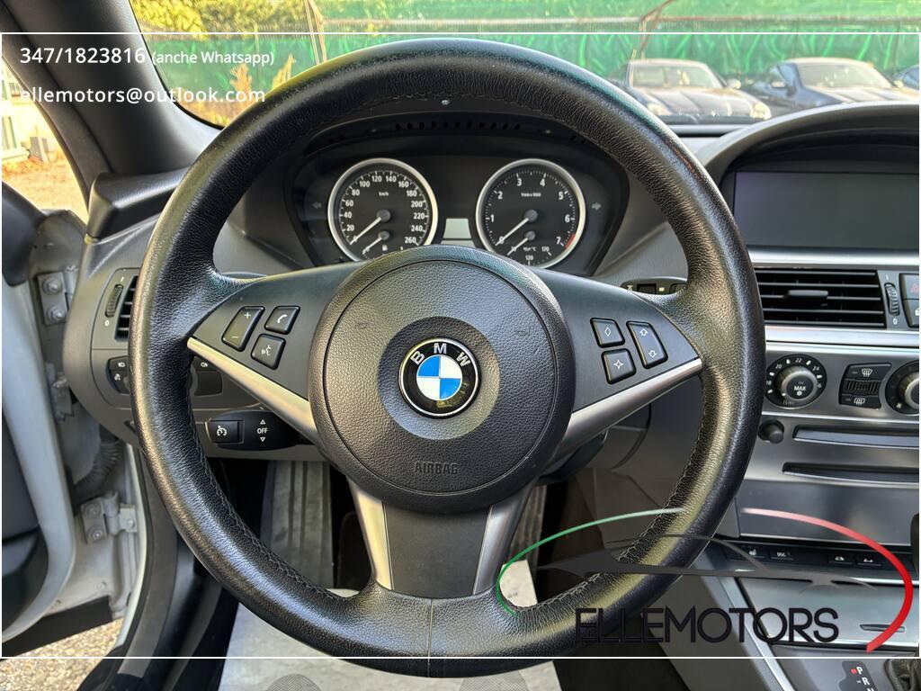 BMW Serie 6 E64 Cabrio 645 Ci Cabrio 4.4 V8 333 CV Automatica – Pelle – Navi