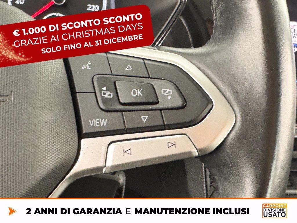 VOLKSWAGEN T-cross 1.0 tsi style 110cv del 2022