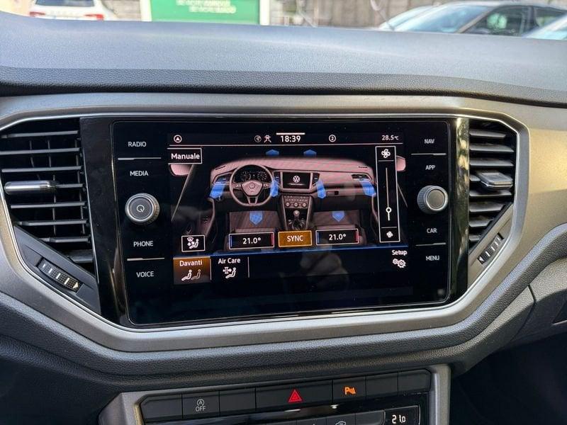Volkswagen T-Roc 1.0 TSI STYLE 110CV BlueMotion Tec