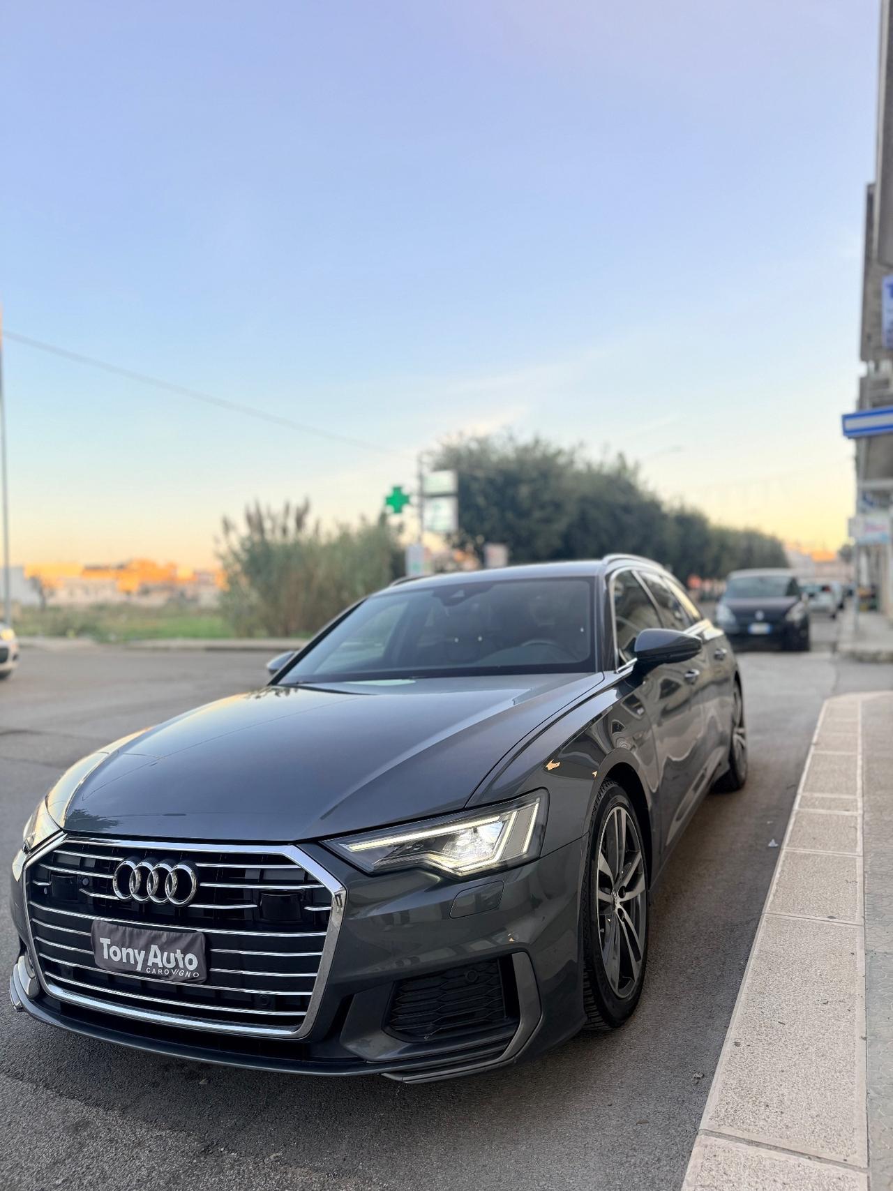 Audi A6 40 2.0 mhev (diesel/elettrica)TDI S tronic Sport, cambio s-tronic, modello S-LINE,KM CERTIFICATI