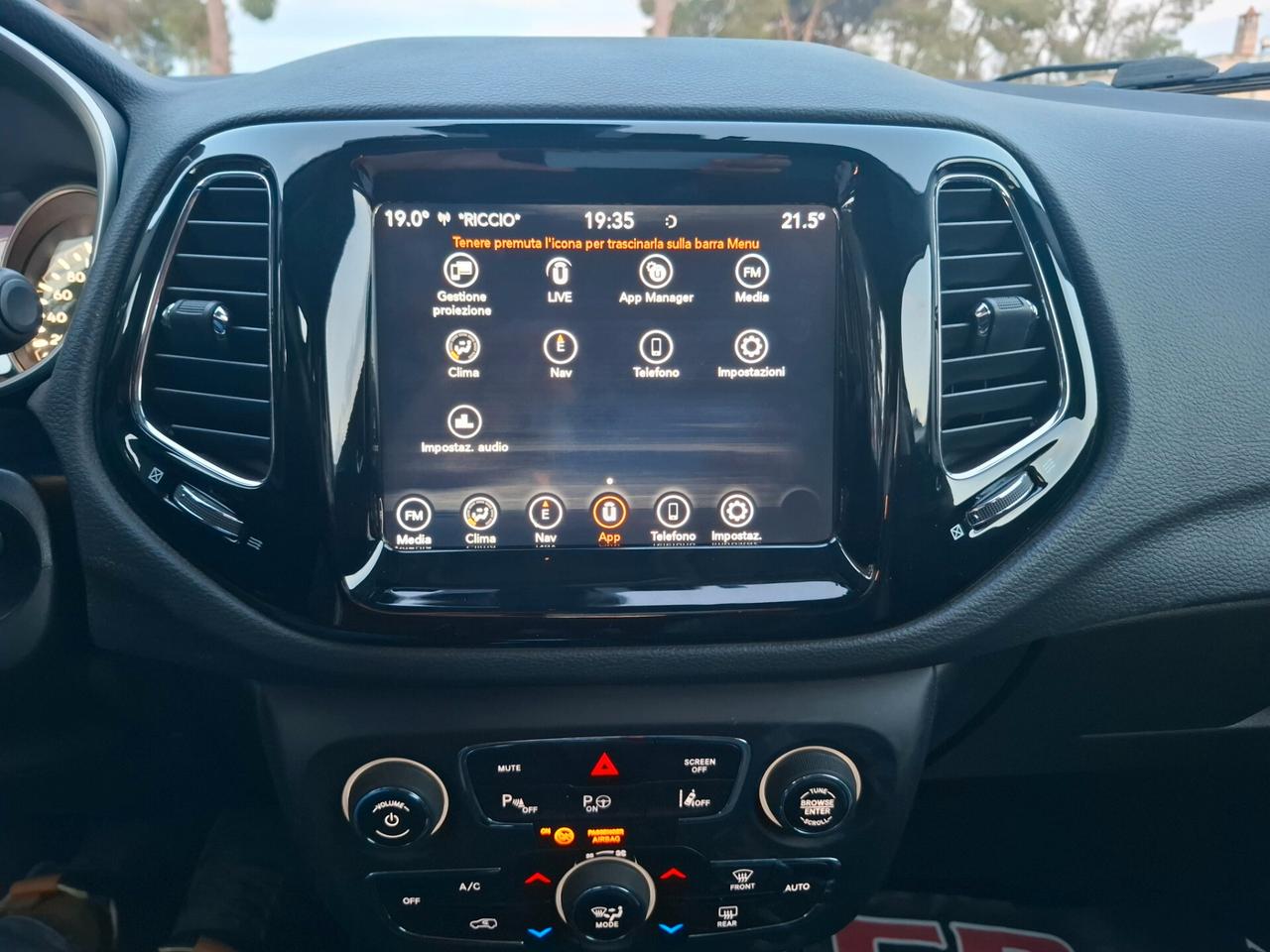 JEEP COMPASS 1.6 Mtj 120cv-Navi-XENON*TELECAMERA