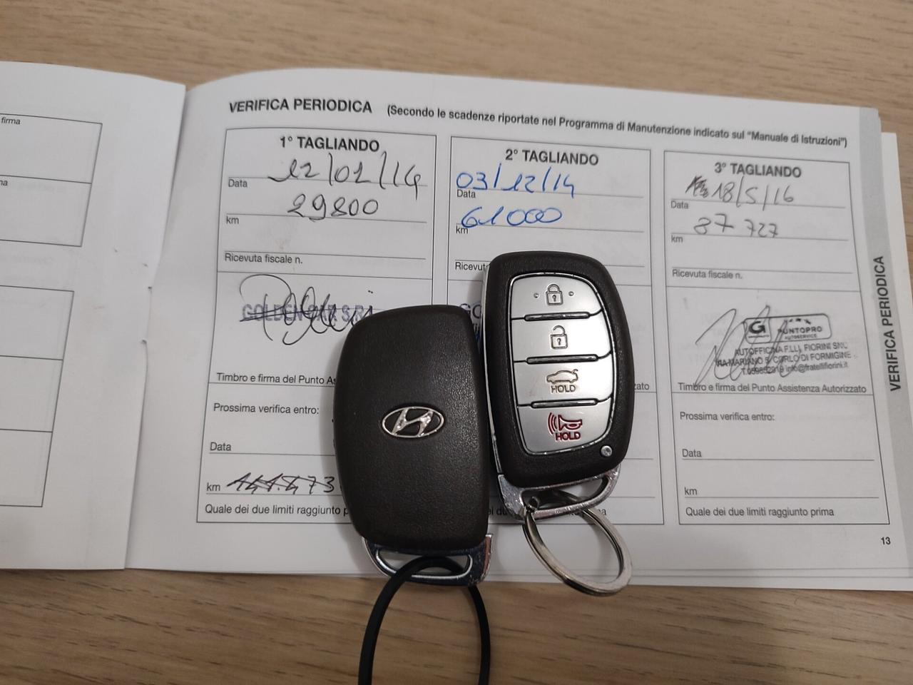 HYUNDAI i40 DEL 2013 1.7DIESEL AUTOMATICA FULL OPTIONAL