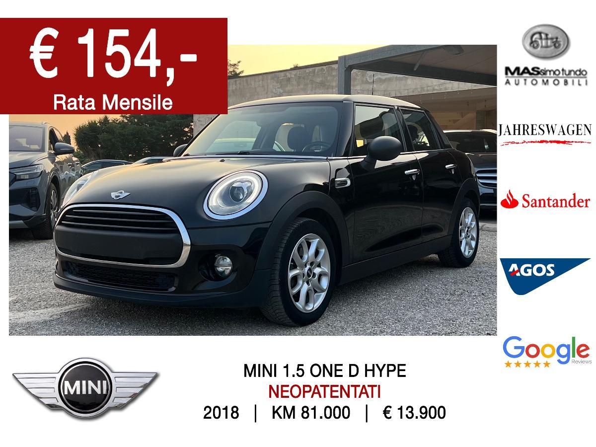 MINI 1.5 One Hype 5 porte