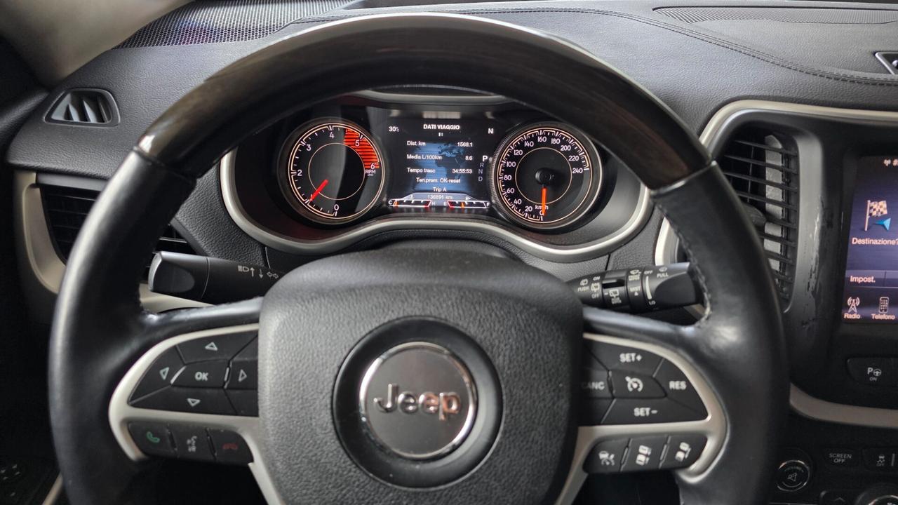 Jeep Cherokee 2.2 Mjt II 4WD Active Drive II Overland - FULL OPTIONAL UNICO PROPRIETARIO