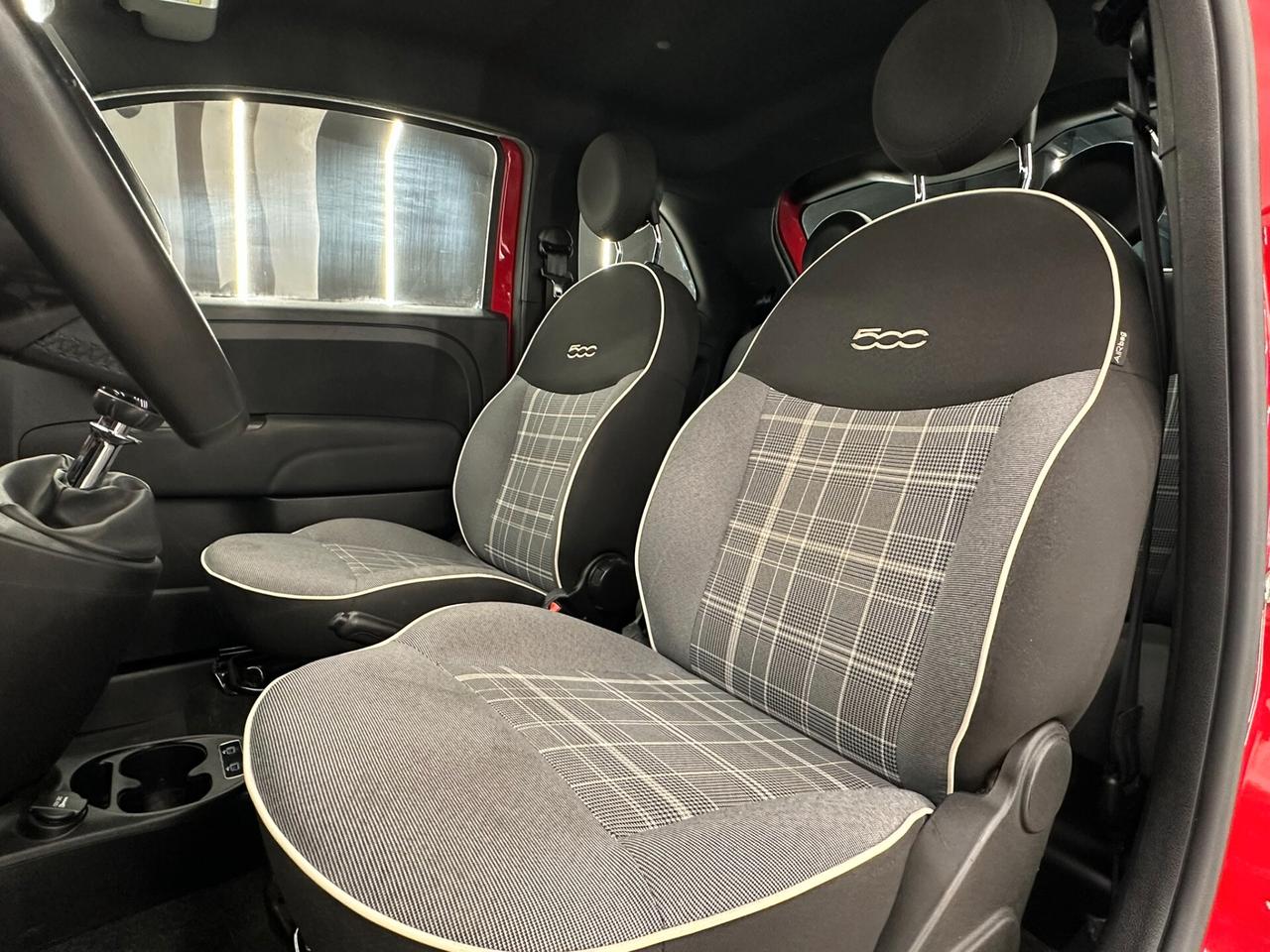 Fiat 500 1.0 hybrid 70cv-NEO PATENTANTI-KM CERTIFICATI-PERM