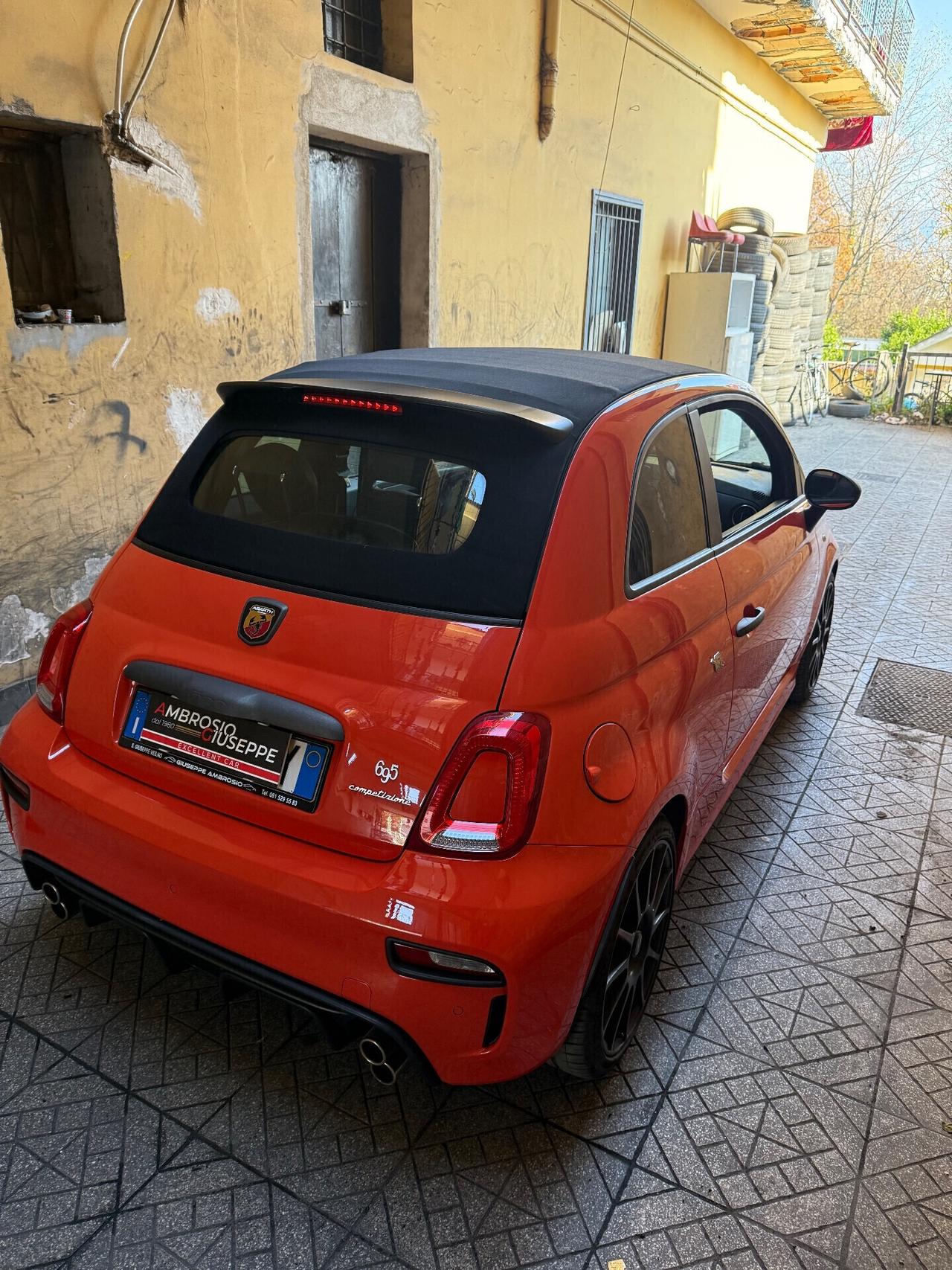 Abarth 695 COMPETIZIONE CABRIO 1.4 Turbo T-Jet 180 CV sabelt