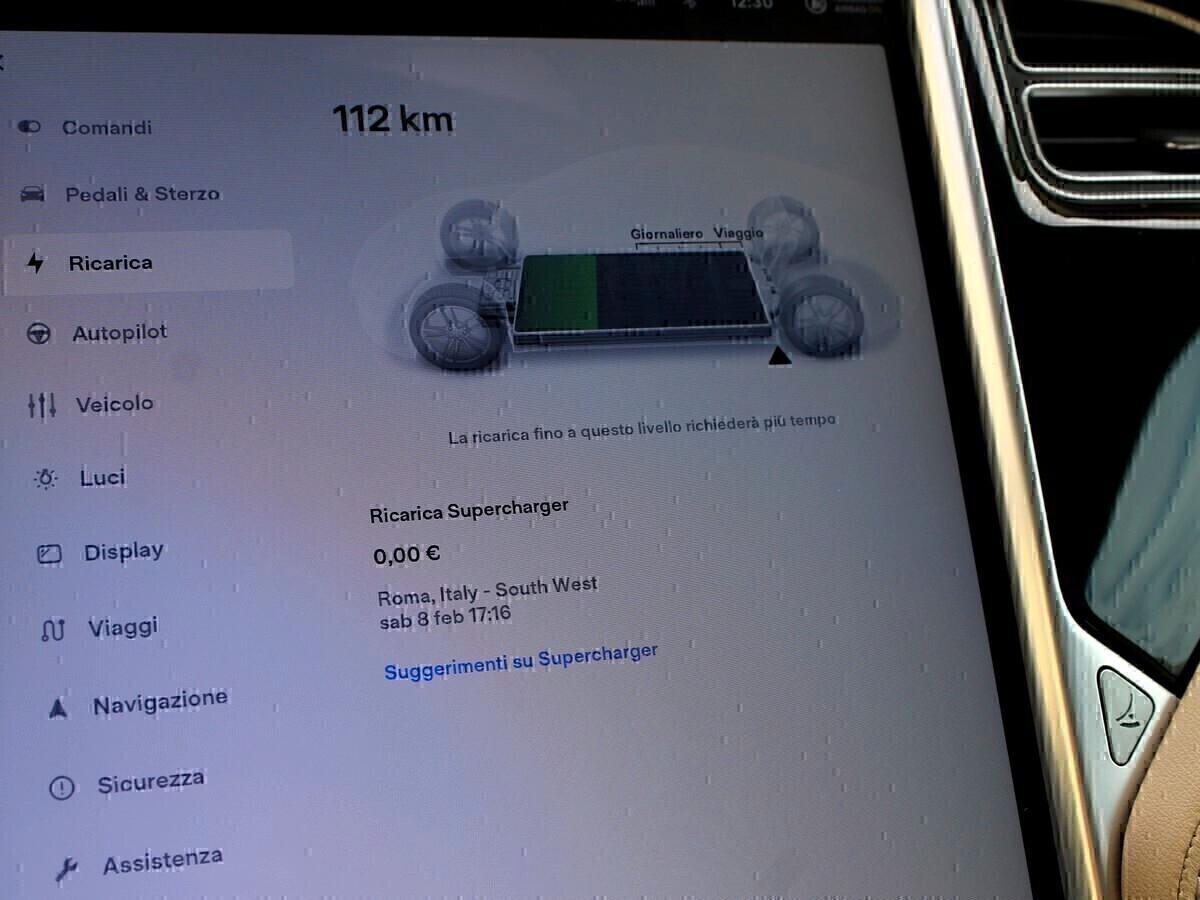 Tesla Model S 85 CHARGE e CONN DATI GRATIS A VITA