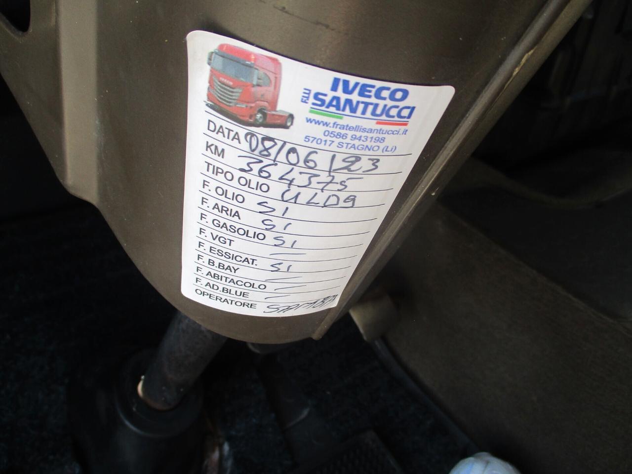 Iveco 175-24 3 ASSI GRU PM 8000/2S +RIBALTABILE TRILATER