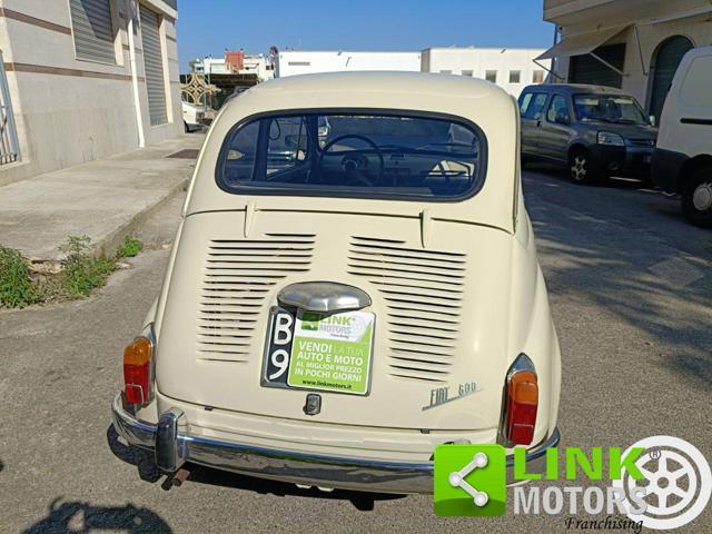 FIAT 600 D FANALONA LIBRETTO E TARGHE ORIGINALI