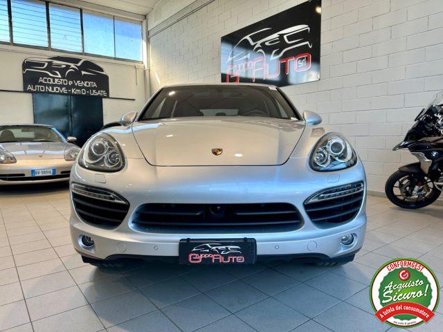 PORSCHE Cayenne 3.0 S Hybrid *TETTO*BOSE*ACC*SERVICE*PELLE COCOA*
