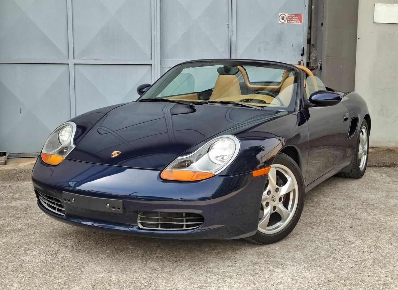 Porsche Boxster 986 2.7 220 cv *BLU/BEIGE*HARD TOP*