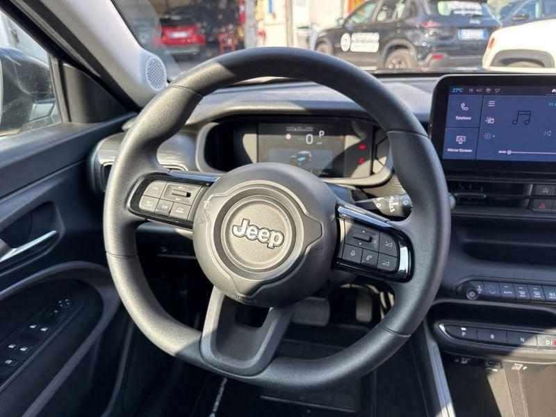 Jeep Avenger Elettrica