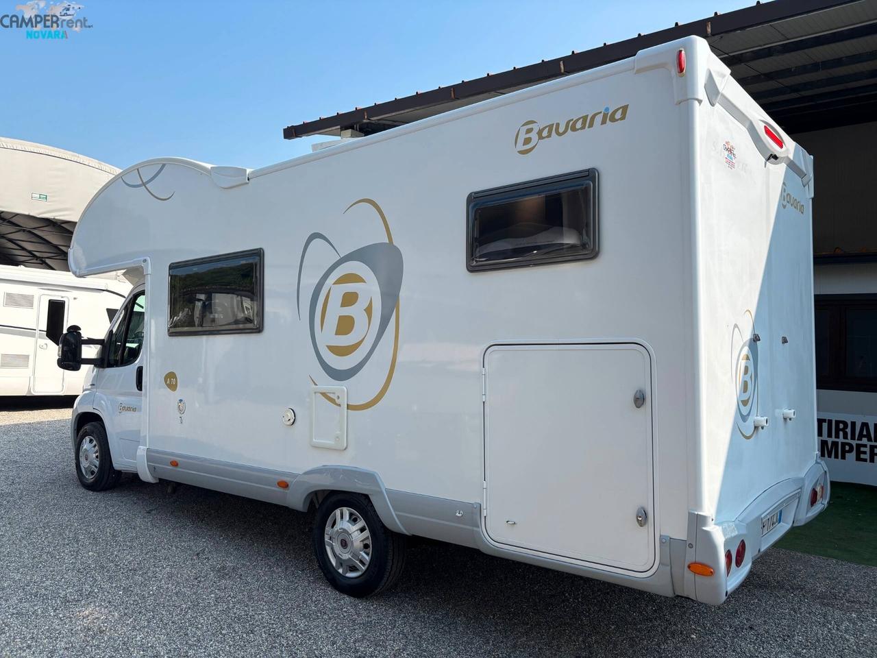 PILOTE BAVARIA A 70 - mansardato con letto matrimoniale in coda e garage