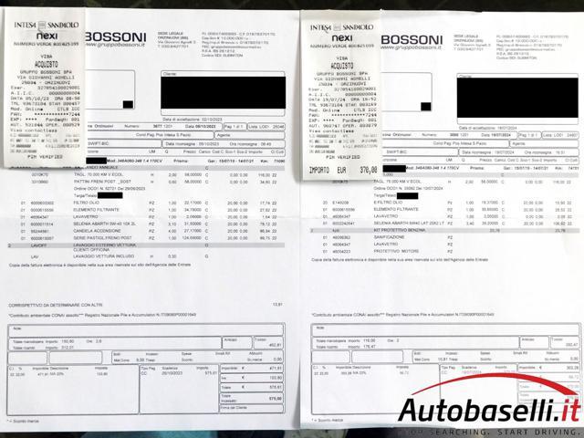 ABARTH 124 Spider 1.4 TURBO MULTIAIR 170CV 70° - UNICO PROPRIETARIO