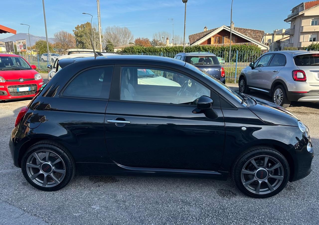 Fiat 500 1.2 sport pelle led cockpit total black