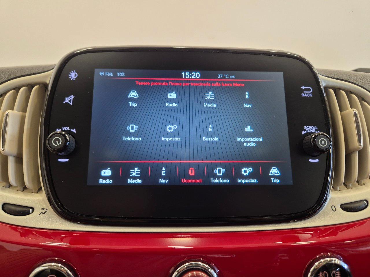 Fiat 500 1.0 hybrid Dolcevita 70cv !! PREZZO REALE !! - NEOPATENTATI - Carplay - Tetto Pano