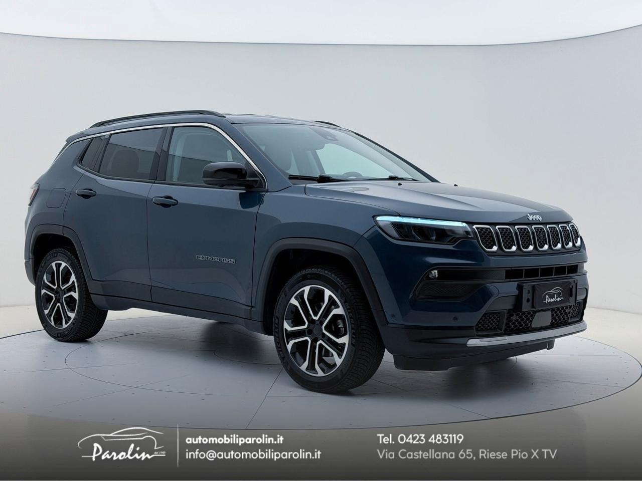 Jeep Compass 1.5 turbo T4 mhev Limited DCT Winter-Park-ACC-Navi