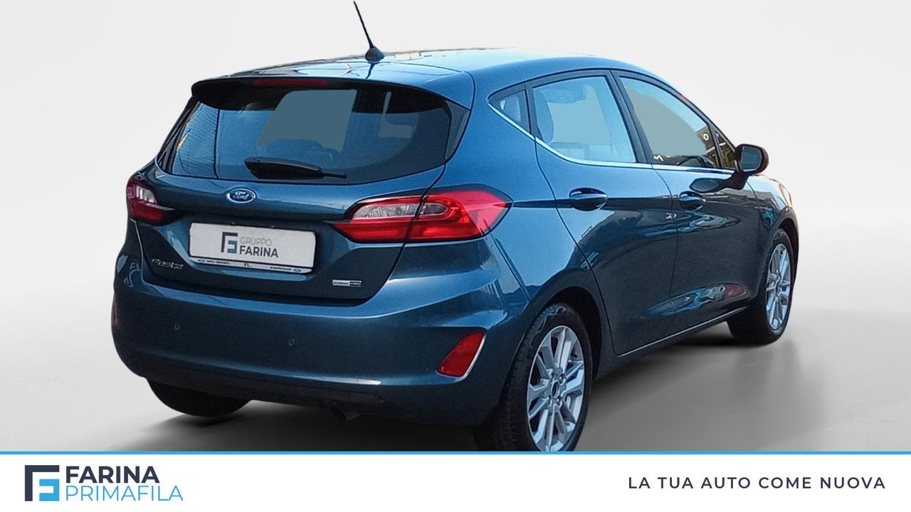 FORD Fiesta VII 2022 5p - Fiesta 5p 1.0 ecoboost h Titanium 125cv