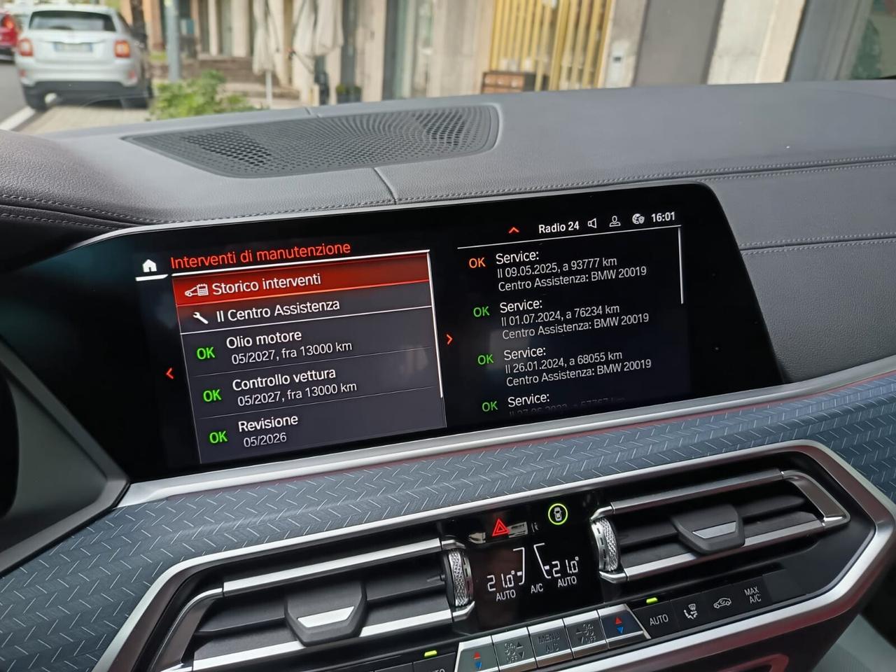 Bmw X6 xDrive30d Msport UFF., TUTTI I TAGLIANDI BMW, IVA ESPOSTA