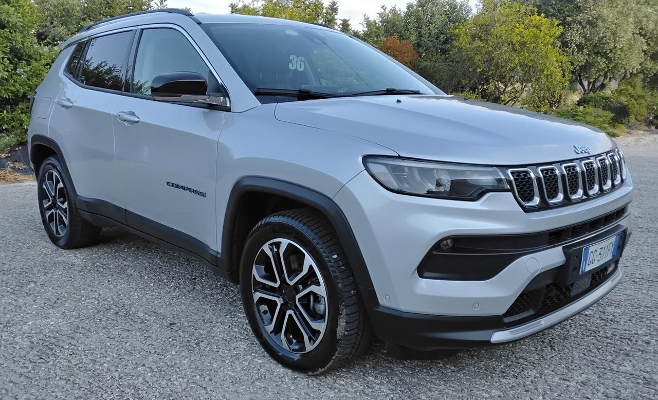 Jeep Compass 1.3 Turbo T4 190 CV PHEV AT6 4xe Limited
