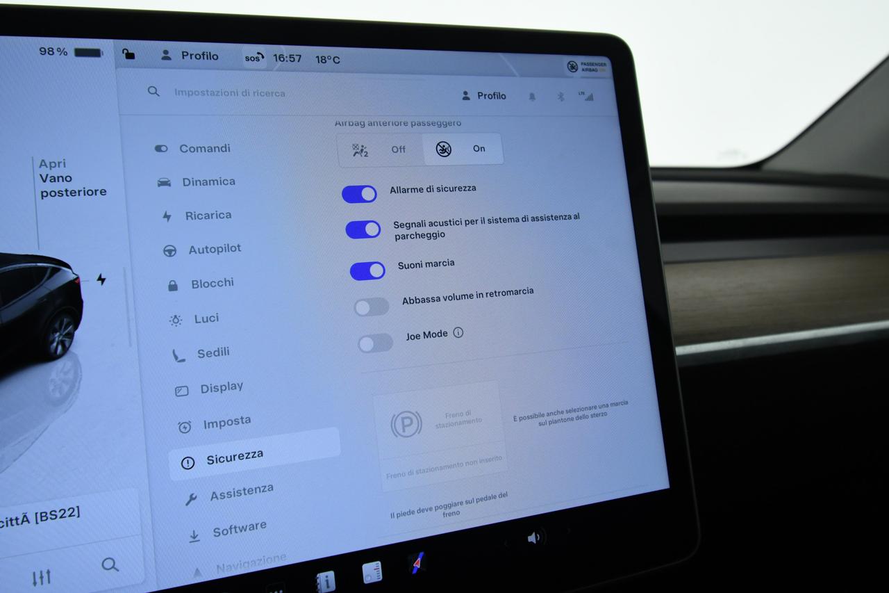 TESLA Model Y Long Range Dual Motor awd PILOTA AUTOMATICO+CAMERA+ACC