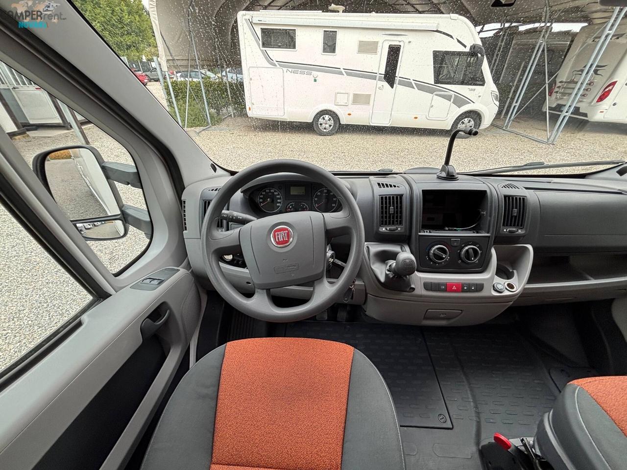 RIMOR EUROPEO 87 PLUS EVO - Semintegrale con letto basculante ed ampio garage