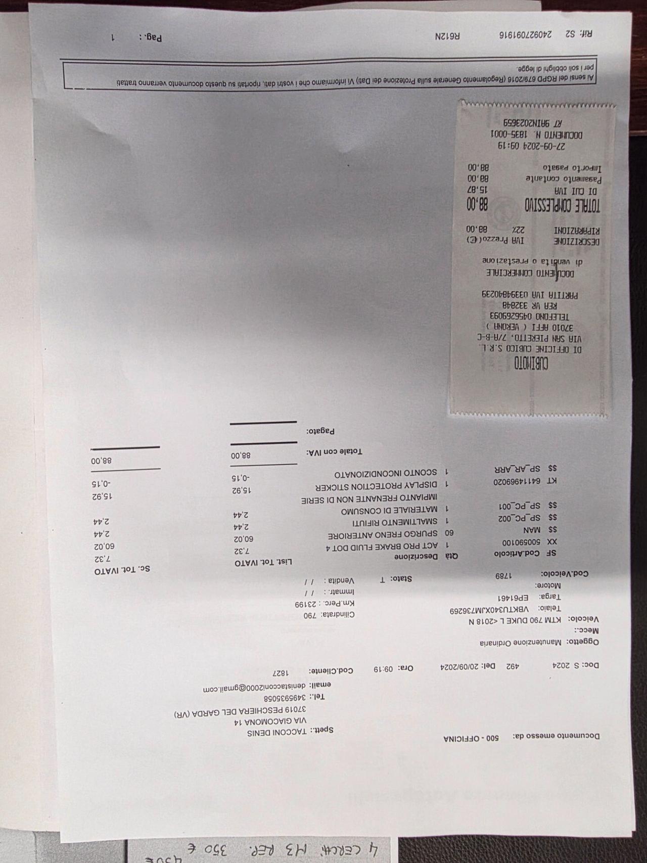 Bmw 328 328i 24V cat 4 porte