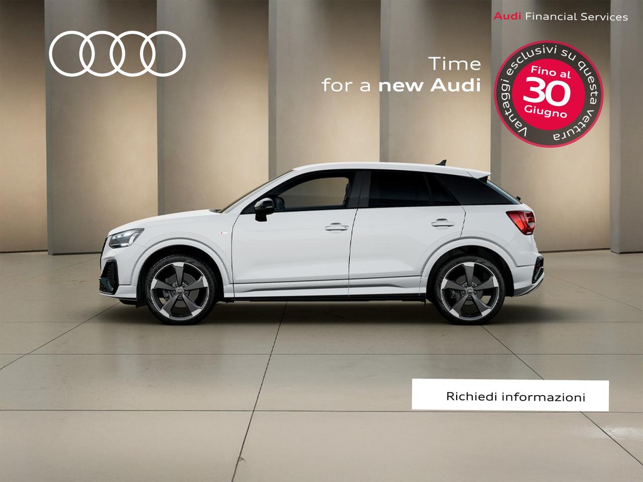 Audi Q2 35 1.5 tfsi identity black s-tronic