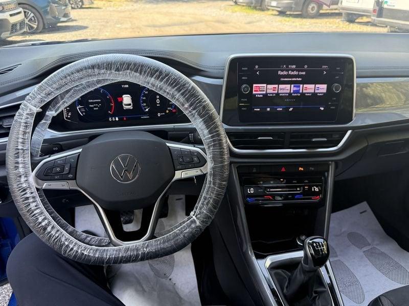 Volkswagen T-Roc T-Roc 1.0 tsi Style 110cv BICOLORE "BLUE RAVENNA "