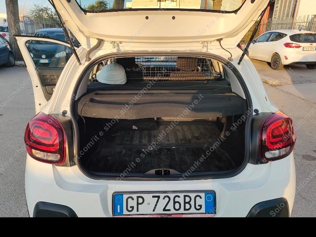 Citroen C3 BlueHDi 100 S&S van Autocarro 2 posti