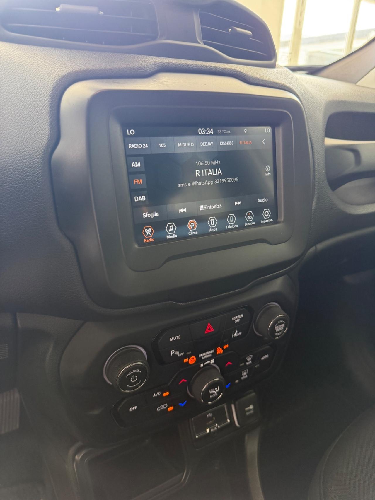 Jeep Renegade 1.6 Mjt 120 CV Longitude FINANZIABILE