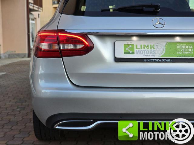 MERCEDES-BENZ C 220 d S.W. Auto Exclusive E6 AdBlue Pneumatiche