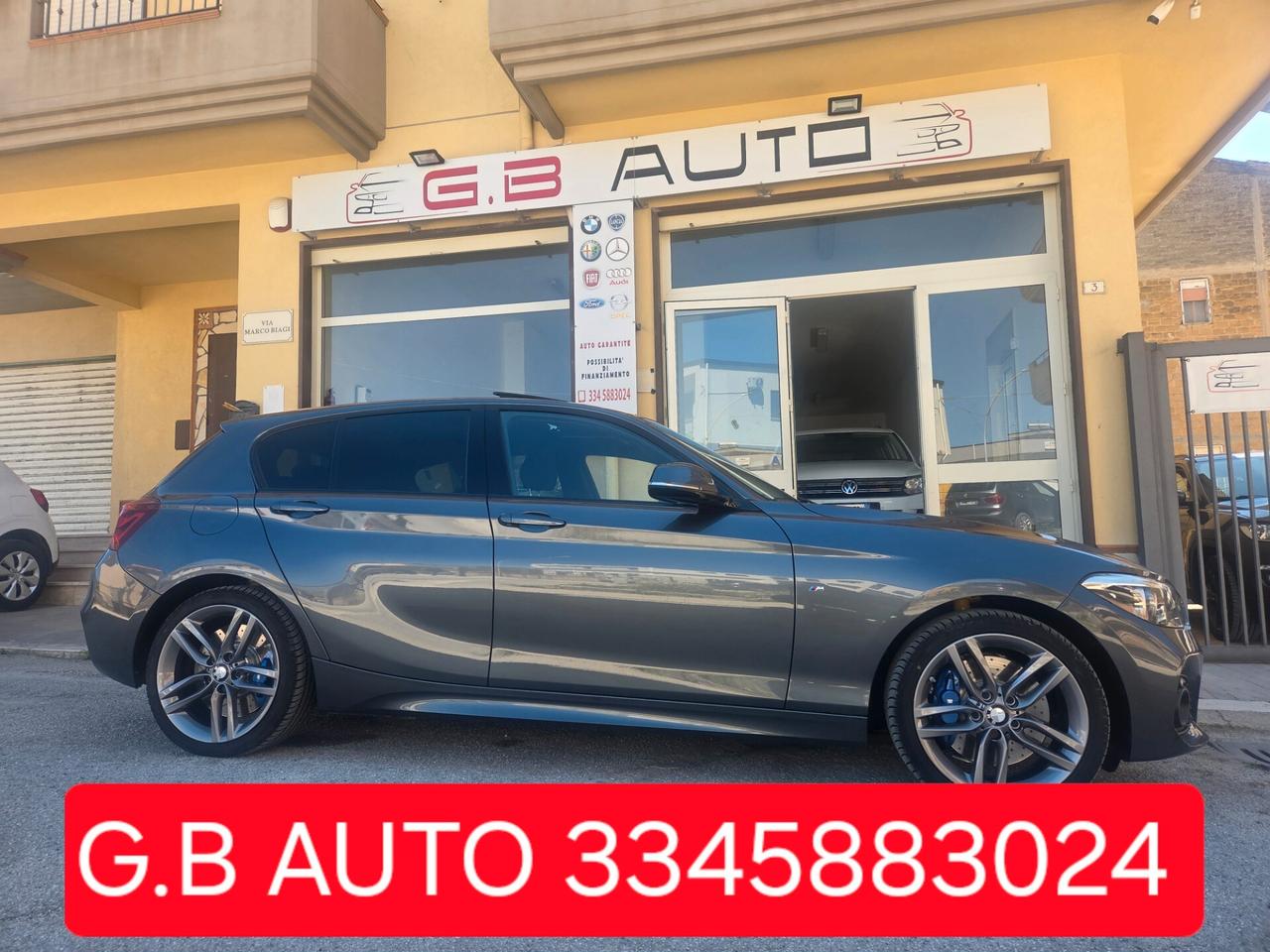 BMW 120D ANNO 2018 MSPORT TETTO APRIB KM CERTIFIC