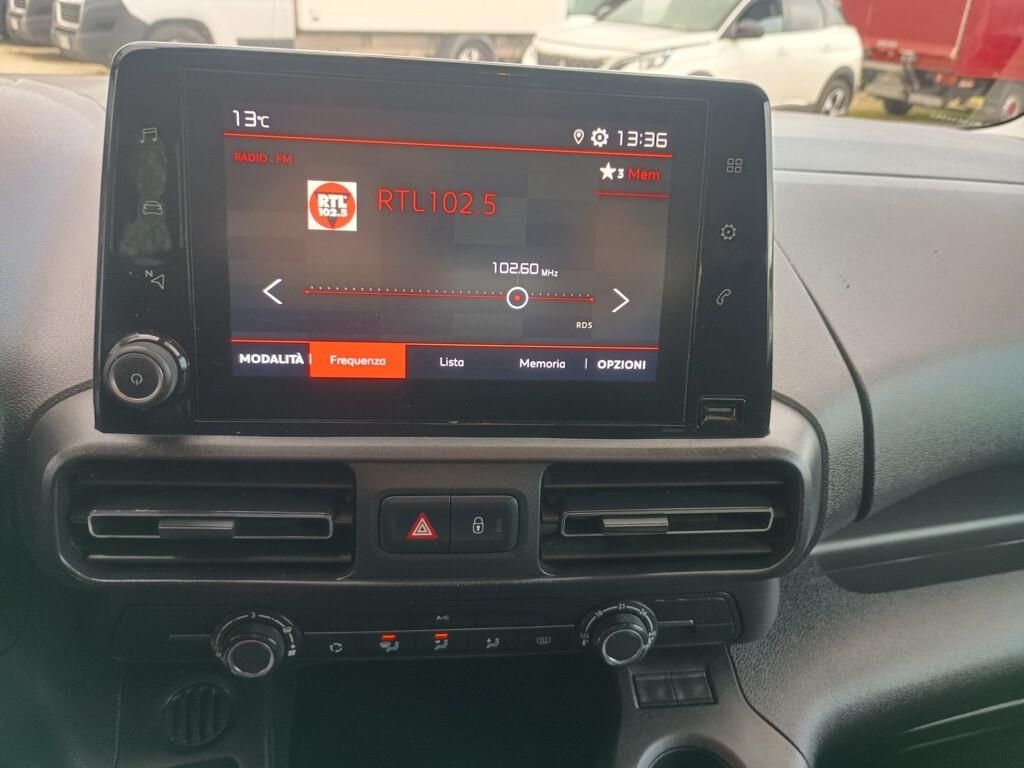 Citroen Berlingo 1.5 BlueHDi 100cv Van M Club Autocarro N1 5 posti