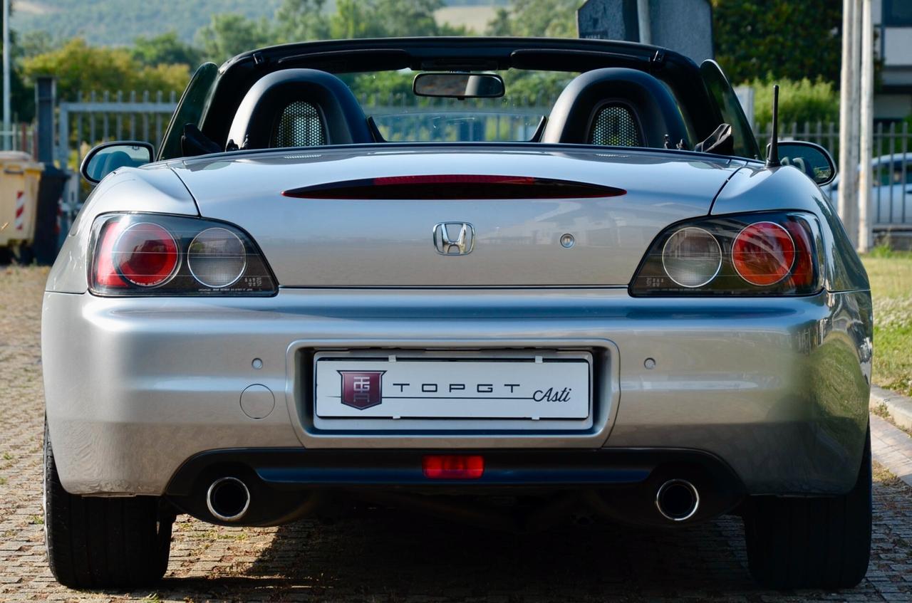 HONDA S 2000 2.0 ROADSTER 240cv V-TEC, SERVICE BOOK, UFF ITALIANA, TARGHE ORIGINALI, PERMUTE