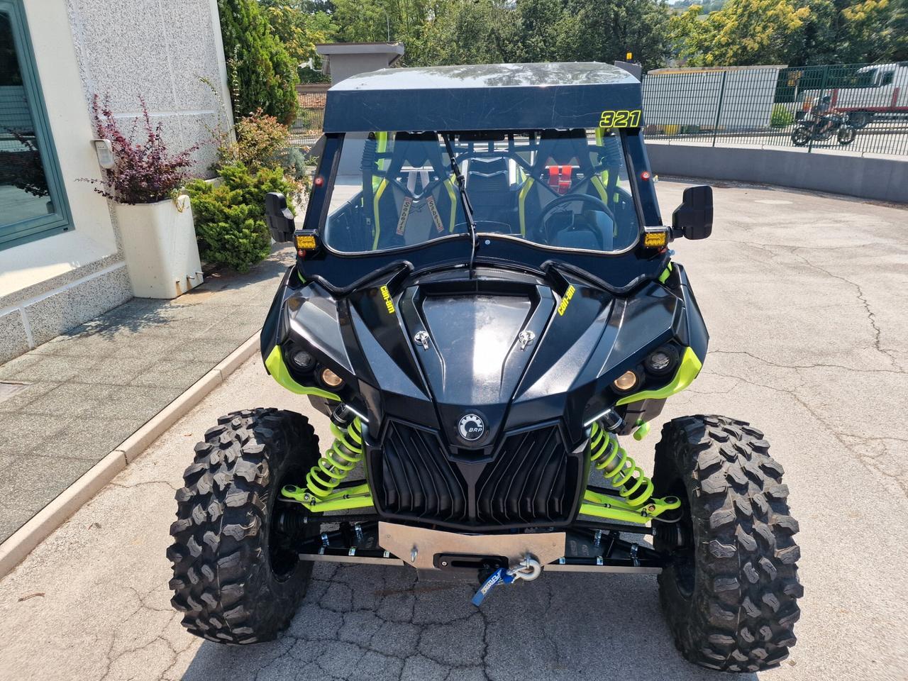 CAN AM MAVERICK TURBO CABINA CHIUSA COMPLETA SCARICHI APERTI