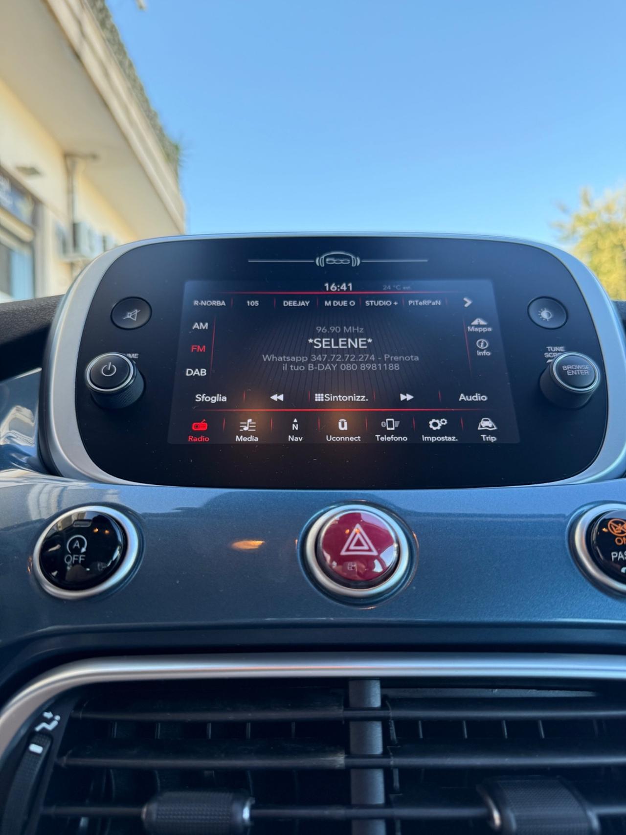 Fiat 500X 1.3 mjt City Cross adatta x neo PATENTATI ,CON BLOCK SHAFT,NAVI,APPLE CARPLAY,SENS.PARCHEGGIO