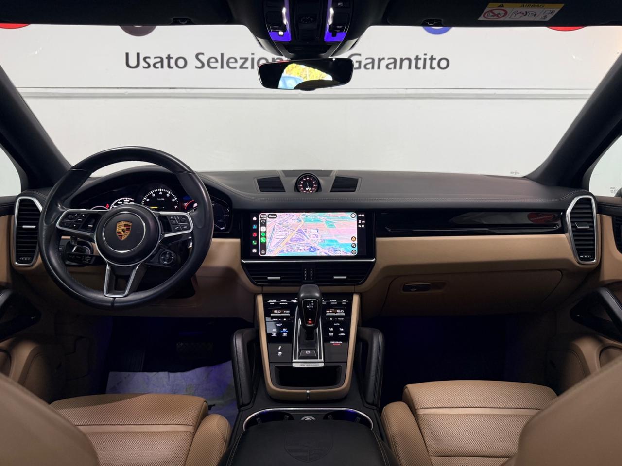 Porsche Cayenne Coupé 3.0 V6 462cv TOT E-Hybrid Platinum Edition 09/2022 TETTO 4 RUOTE STERZANTI VENTILATI