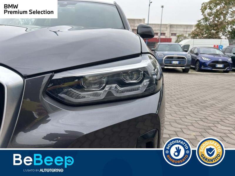 BMW X3 XDRIVE20D MHEV 48V MSPORT AUTO